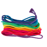 deGiotto Hemp Rainbow Shibari Rope 30 feet