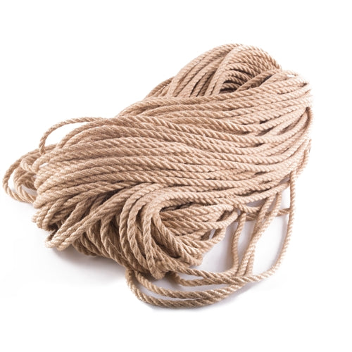 Jute Shibari Rope 300 feet - Conditioned and ready to use –